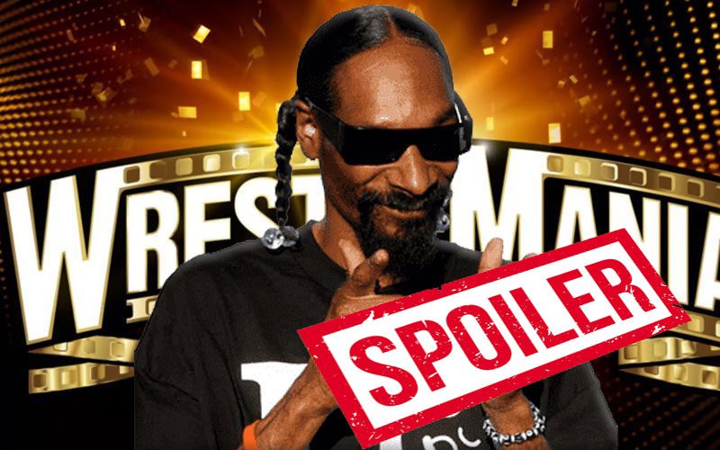 Spoiler On Snoop Dogg’s WrestleMania 39 Segment
