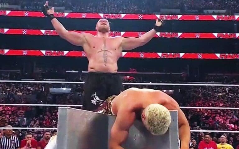 WWE Offers Explanation for Brock Lesnar's Attack on Cody Rhodes