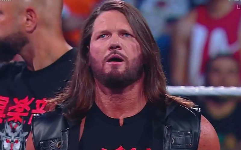 AJ Styles Already Has An Opponent In Mind For WWE Retirement Match