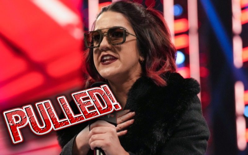 Bayley Pulled From WWE RAW After WrestleMania