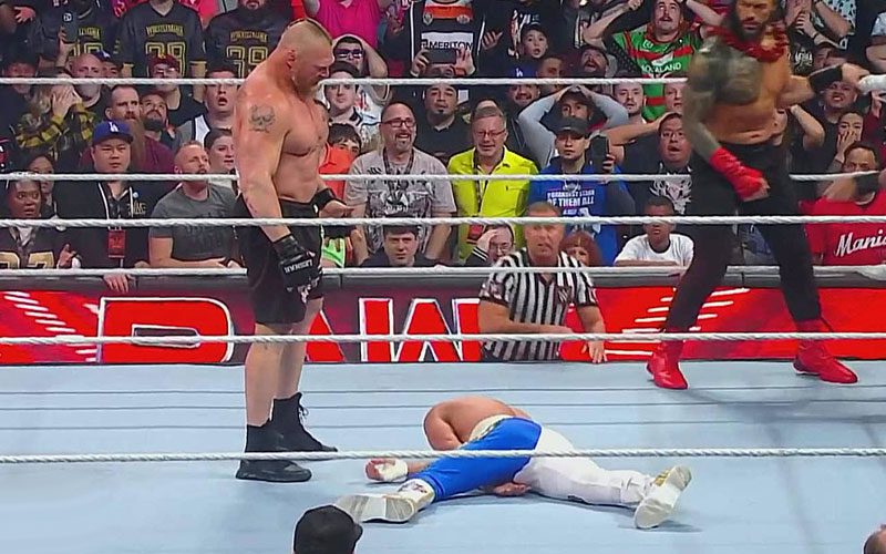 Brock Lesnar Destroys Cody Rhodes During Heel Turn On WWE RAW