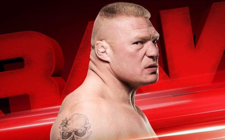 Brock Lesnar Confirmed For WWE RAW Next Week