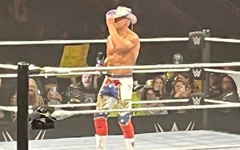 Cody Rhodes Trolls Brock Lesnar’s Cowboy Hat During Promo At WWE Live Event