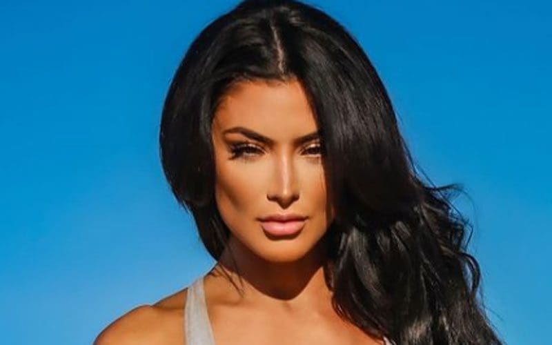 Eva Marie Turns To The Dark Side With Calvin Klein Underwear