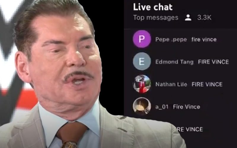 Angry WWE Fans Raid The Bump’s Live Chat With ‘Fire Vince McMahon’