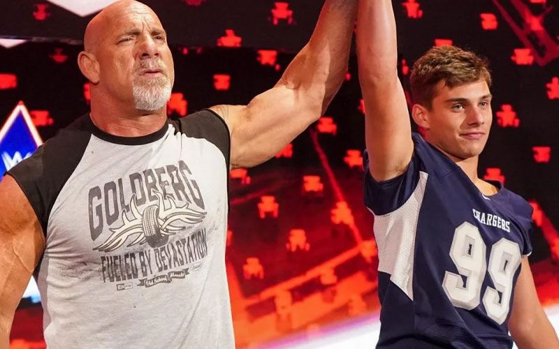Goldberg Reveals His Son’s Current Interest In Becoming A Pro Wrestler