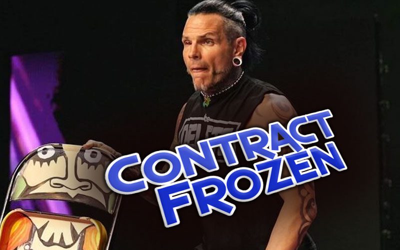 AEW Froze Jeff Hardy’s Contract Through His Hiatus