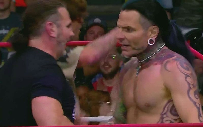 Jeff Hardy Makes Television Return On AEW Dynamite This Week