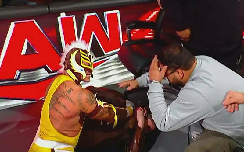 Bad Bunny Destroyed During Physical Confrontation On WWE RAW