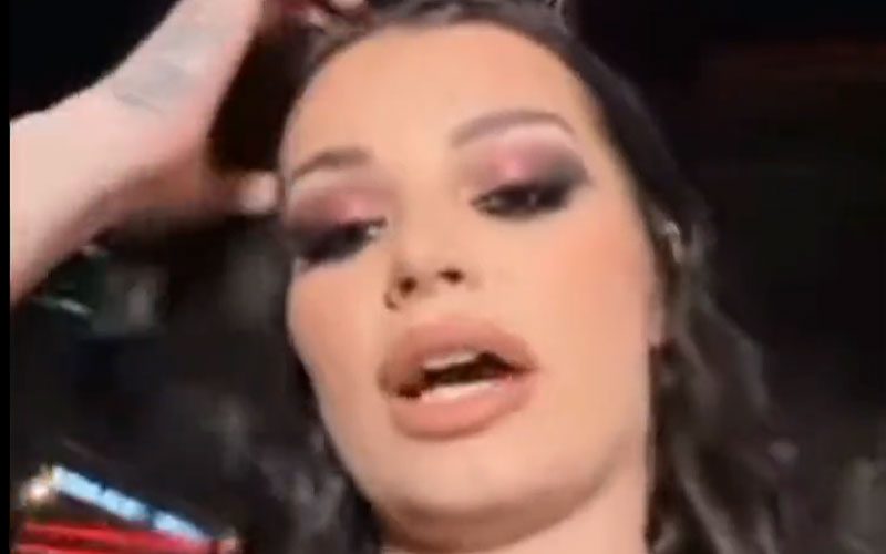 Saraya Attempts to Dodge Fans After Making Swift Exit from AEW Dynamite