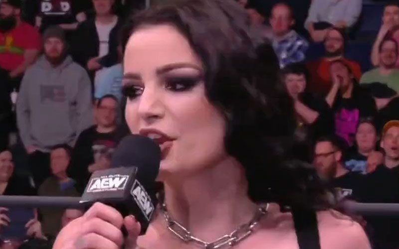 Saraya Bolted After Dropping Profanity On AEW Dynamite