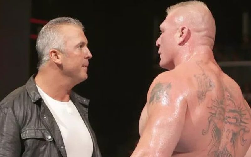 Shane McMahon Once Wanted To Legit Fight Brock Lesnar Backstage At WrestleMania