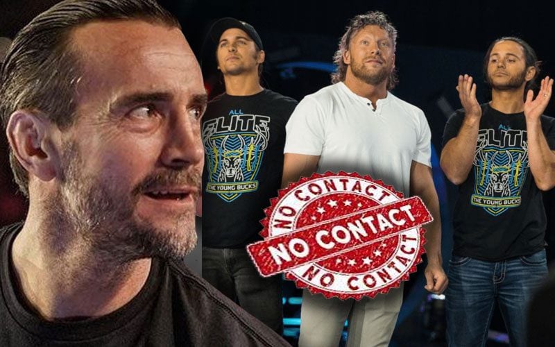CM Punk Was Told Not To Contact Kenny Omega & The Young Bucks