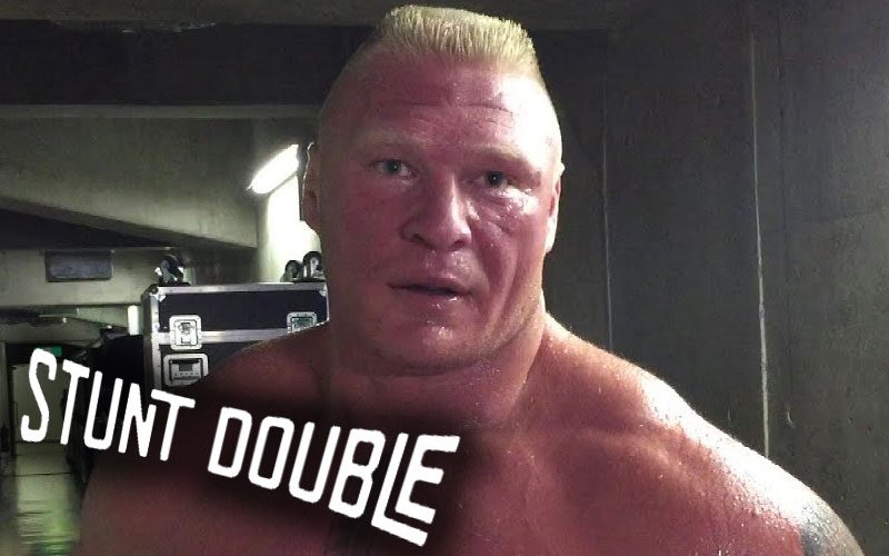 WWE Used Stunt Double For Infamous Brock Lesnar Angle