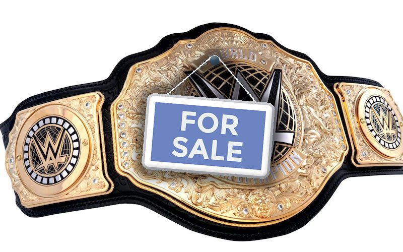 WWE Already Selling Replicas Of New World Heavyweight Title