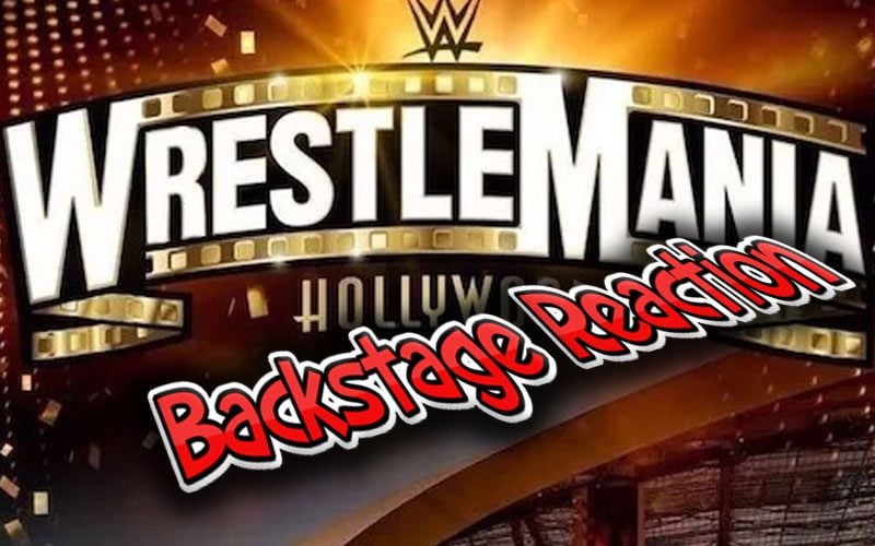 Backstage Reaction To WWE WrestleMania Saturday