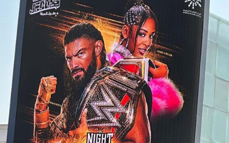 WWE Makes Its Presence Felt in Saudi Arabia with Massive Displays on Buildings