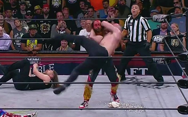 Matt Jackson Shows Off Bloody Wounds After Thumbtacks Spot At AEW