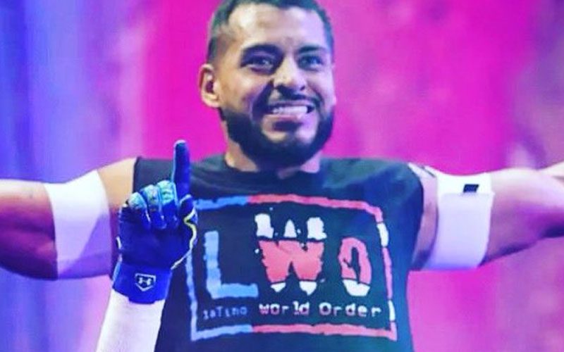 Santos Escobar Shows Off New LWO Tattoo Ahead of WWE Backlash