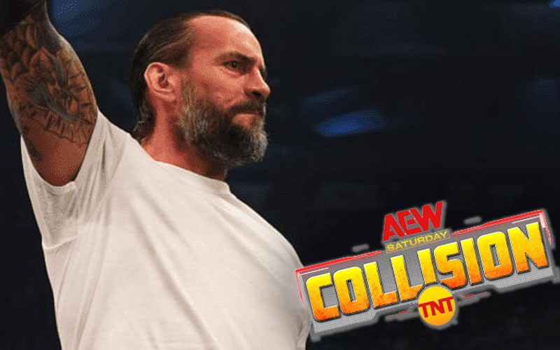 How CM Punk Announcement Has Affected Ticket Sales For AEW Collision Debut