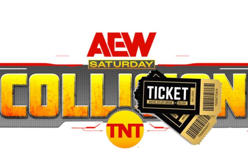 AEW Collision Tickets Aren’t Moving Well 1/4 Of Availability Left