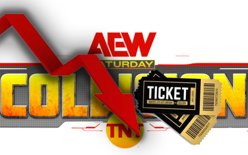 AEW Collision Ticket Sales Have Tanked So Far