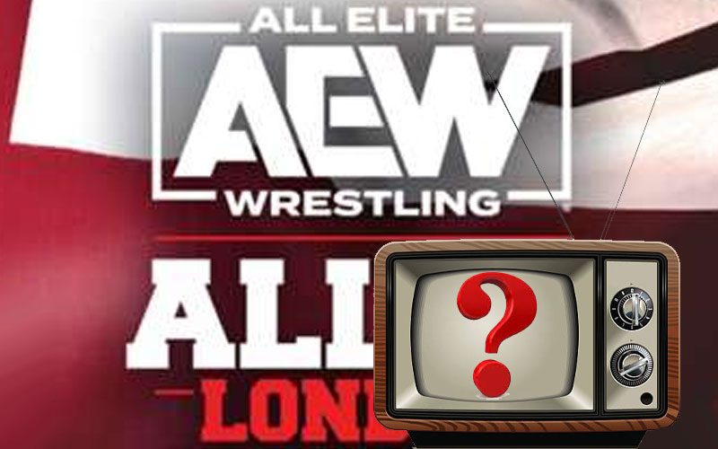 AEW Still Doesn’t Know How They Will Broadcast All In London