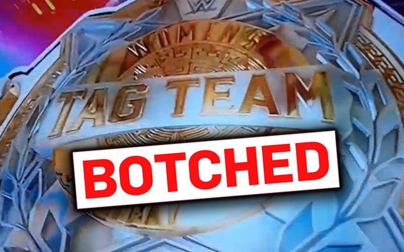 WWE’s Title Belt Graphic Botch Raises Eyebrows on SmackDown