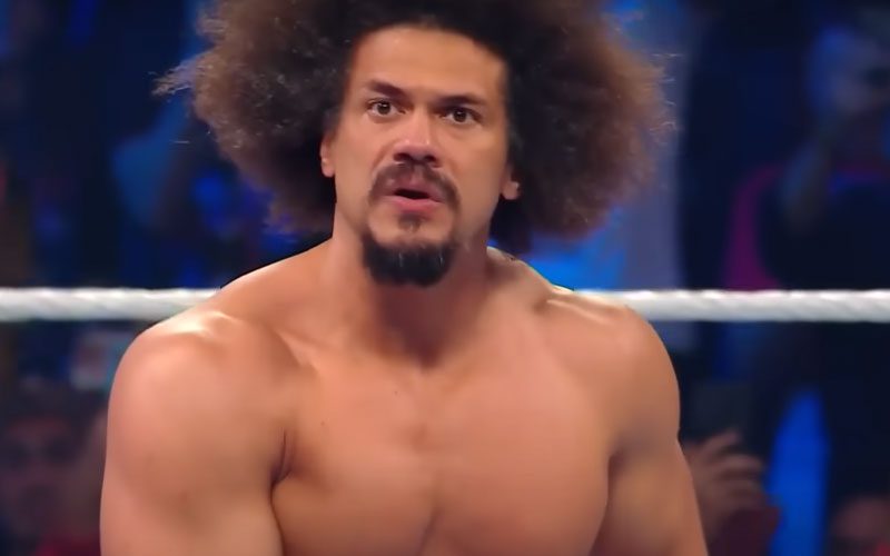 Carlito’s Status For WWE RAW After Impressive Backlash Cameo