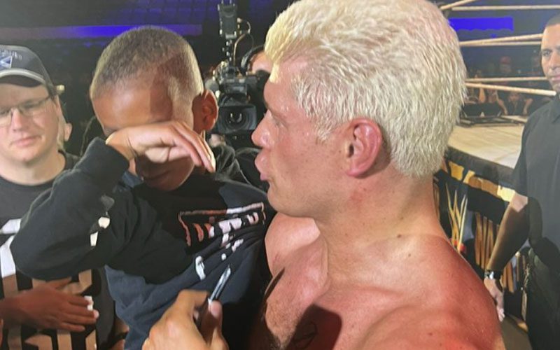 Cody Rhodes ‘Stopped Everything’ To Comfort Crying Child At WWE Live Event