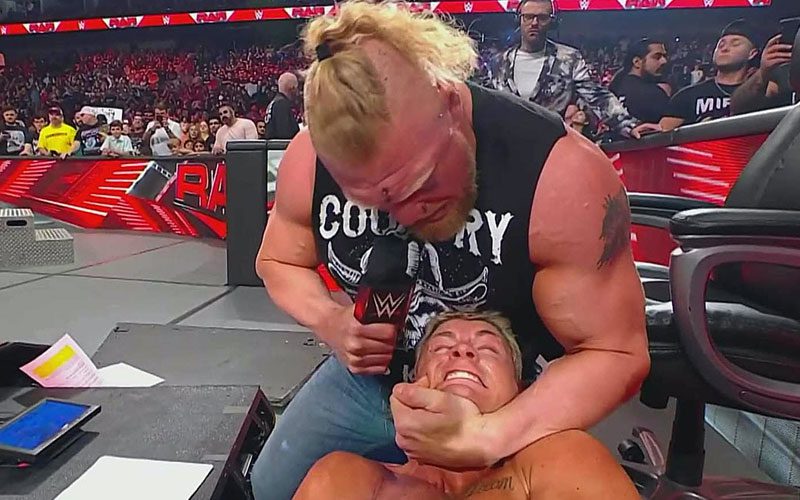 Brock Lesnar Jumps Cody Rhodes To Issue Big Night Of Champions Challenge
