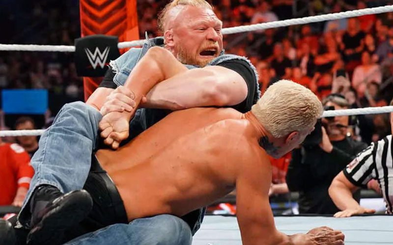 Dustin Rhodes Reacts with Explicit Words to Brock Lesnar’s Assault on Cody Rhodes During WWE RAW
