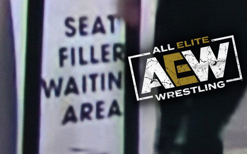 Photo Of AEW Dynamite's Seat Filler Waiting Area Goes Viral