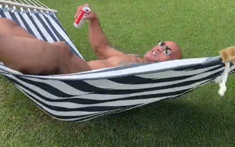 The Rock Takes A Hilarious Tumble In Birthday Video Message