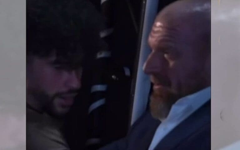 Triple H Embraces Bad Bunny Backstage After WWE Backlash Match