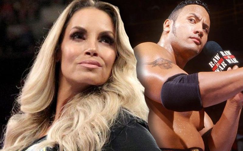 Trish Stratus Reveals The Rock’s Advice to Become ‘The Female Rock’
