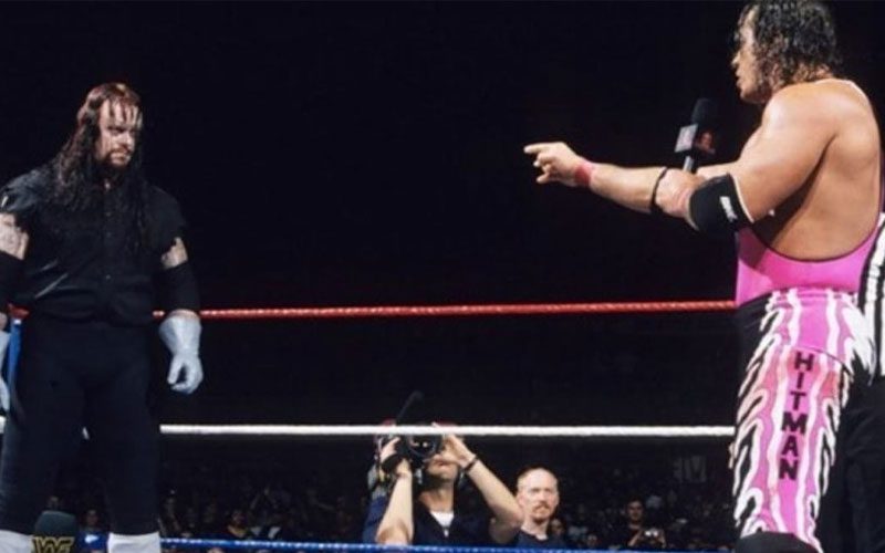 The Undertaker Says Bret Hart Pushed Him To Figure Out His Character