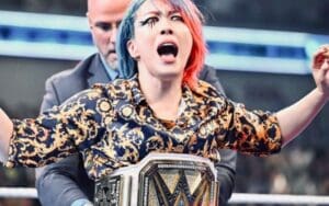 Asuka Defends New WWE Women's Title Belt Design