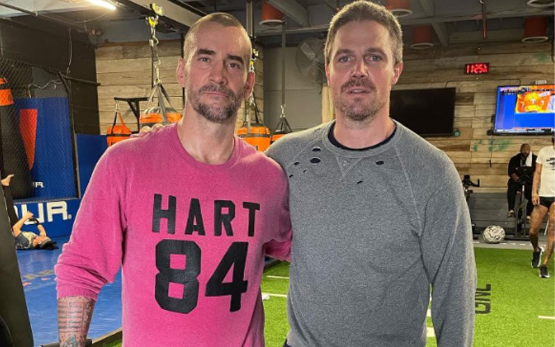 CM Punk Spotted Training With Stephen Amell Ahead Of ‘Heels’ Season 2 Release