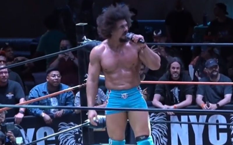 Carlito Says ‘The Rumors Are True’ During Wrestling Event