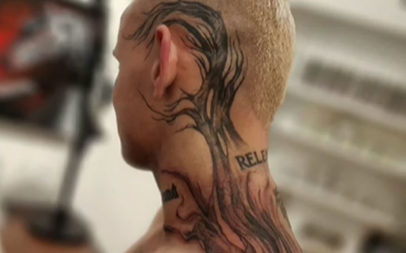 Darby Allin Shows Off New Insane Tattoo