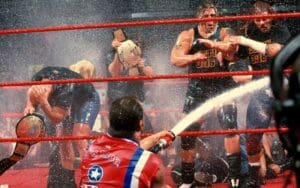Kurt Angle Says Dousing Steve Austin & Stephanie McMahon With Milk Was The 'Best Feeling In The World'