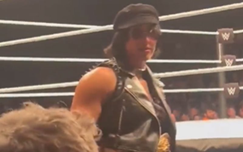 Rhea Ripley Reacts To Fans Chanting About Her Boyfriend Buddy Matthews At WWE Live Event