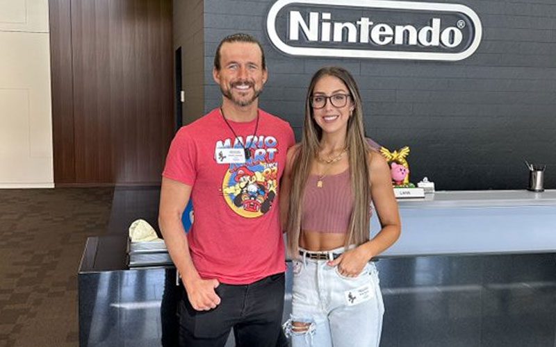 Adam Cole Fulfills Lifelong Dream Visiting Nintendo Headquarters