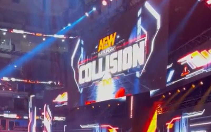 First Look At AEW Collision Set