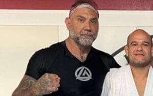 Batista Spotted Training With WWE Superstar