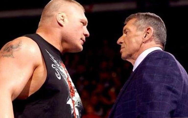Vince McMahon Really Didn't Like Brock Lesnar's 'Next Big Thing' Moniker