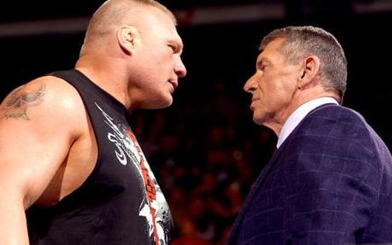Vince McMahon Really Didn’t Like Brock Lesnar’s ‘Next Big Thing’ Moniker