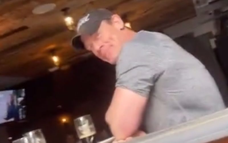 John Cena Shuts Down Fan Interrupting Him While Out At Restaurant