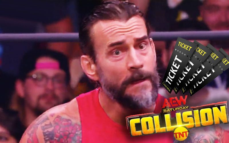 CM Punk Hasn’t Moved The Needle For AEW Collision Ticket Sales